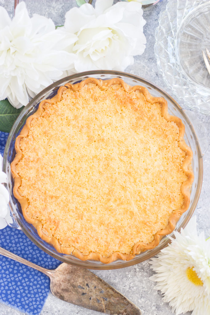 Coconut Chess Pie 