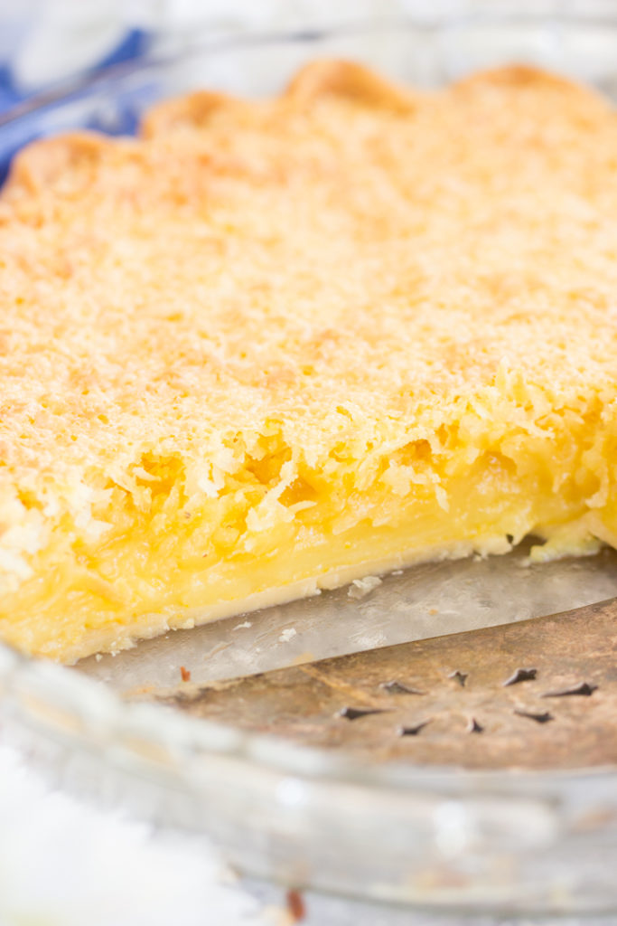 Coconut Chess Pie 