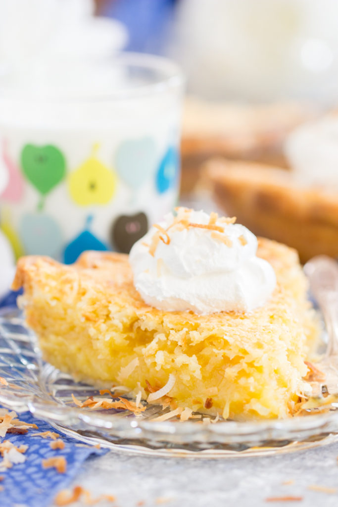 Coconut Chess Pie 