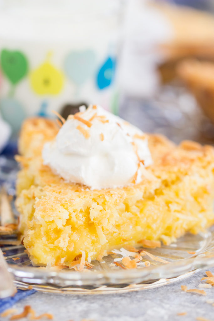 Coconut Chess Pie 