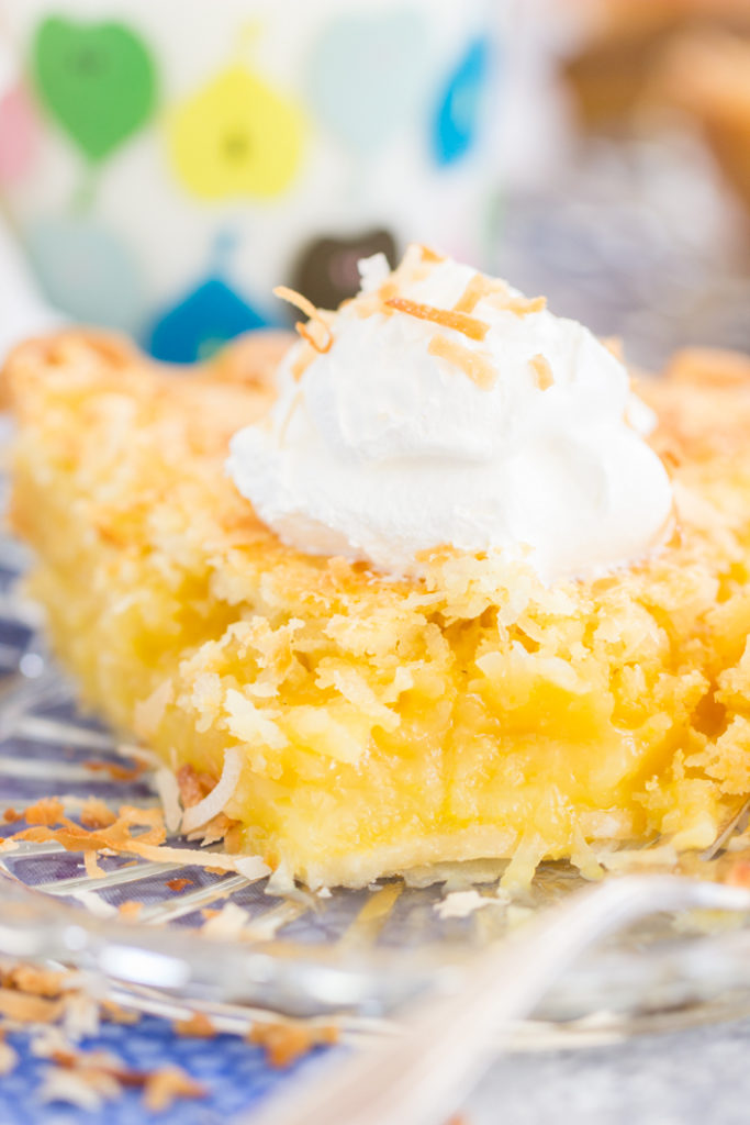 Coconut Chess Pie 