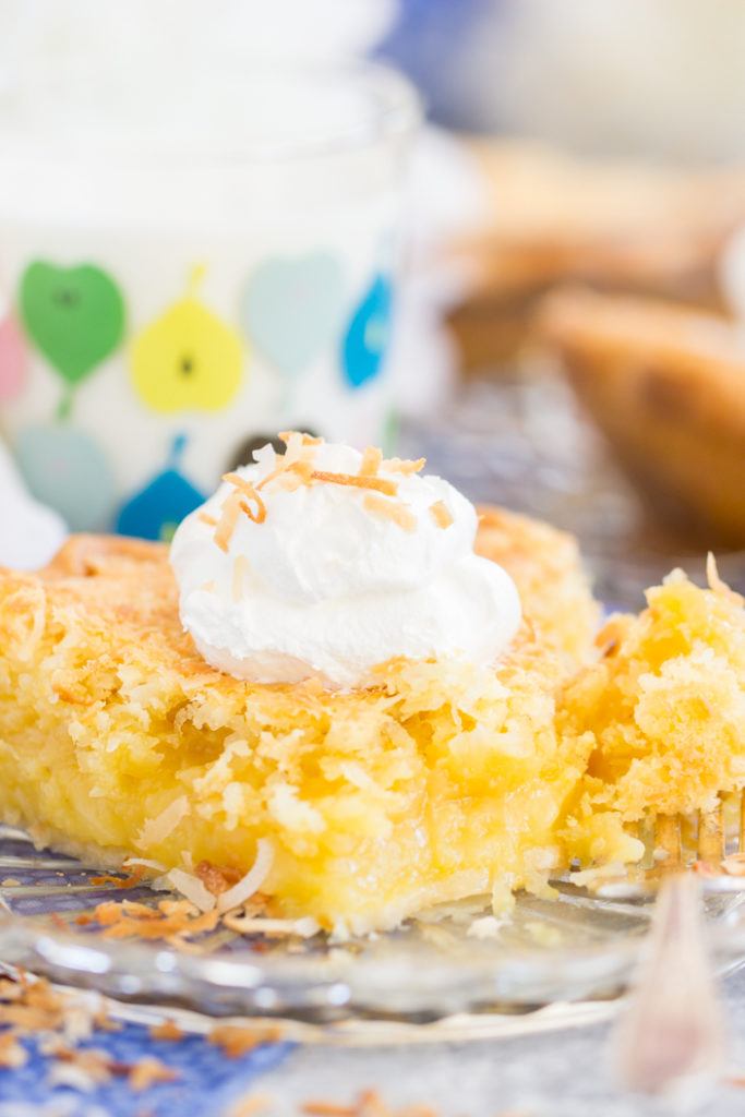 Coconut Chess Pie 