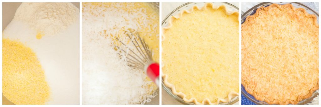 Coconut Chess Pie 