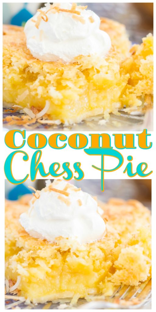 Coconut Chess Pie 