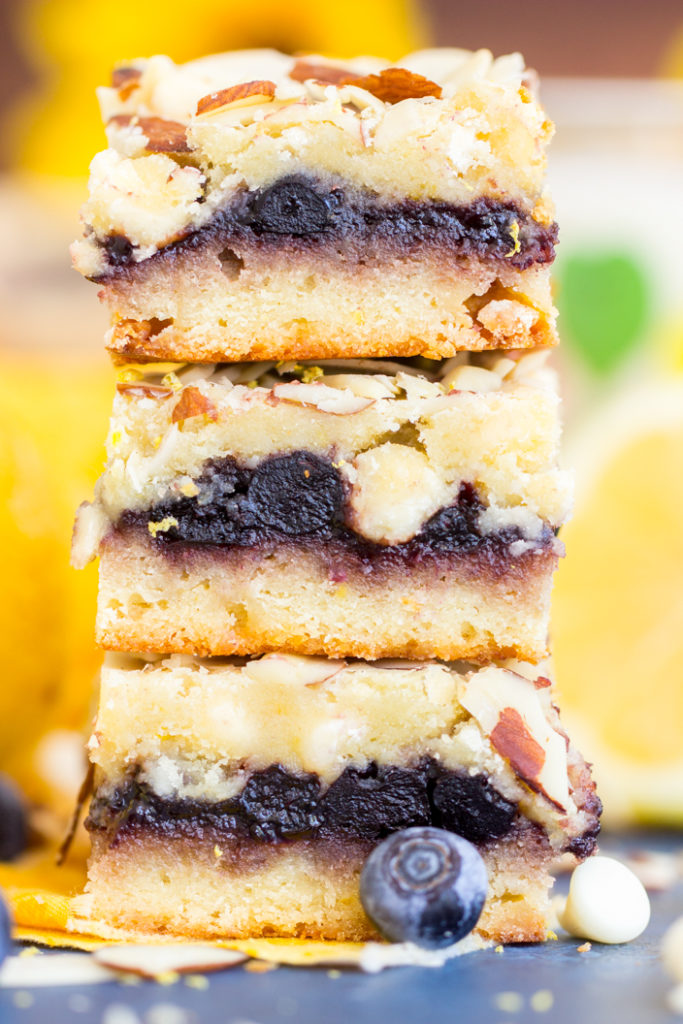 Lemon Blueberry Bars 