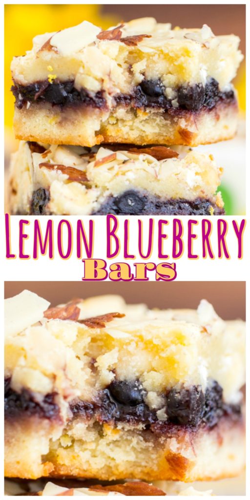 Lemon Blueberry Bars 