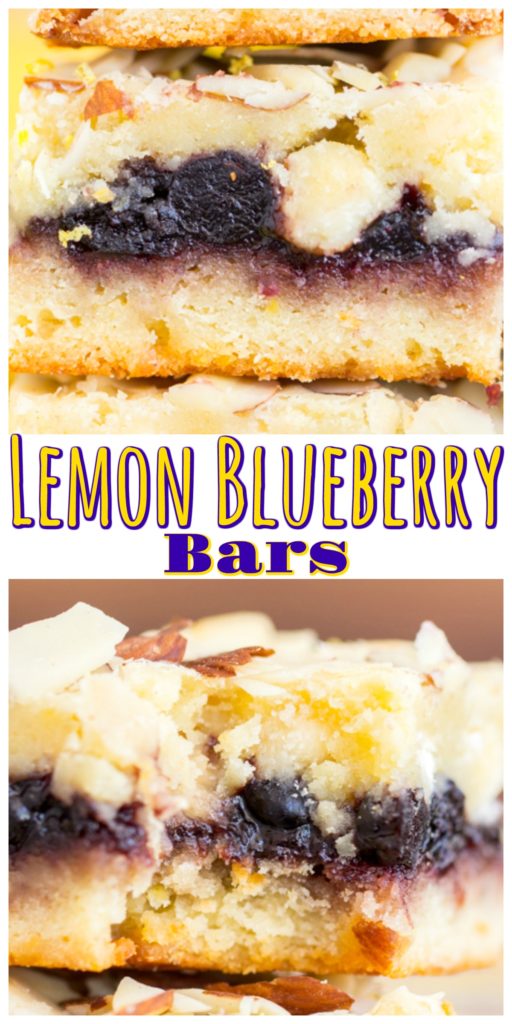 Lemon Blueberry Bars 