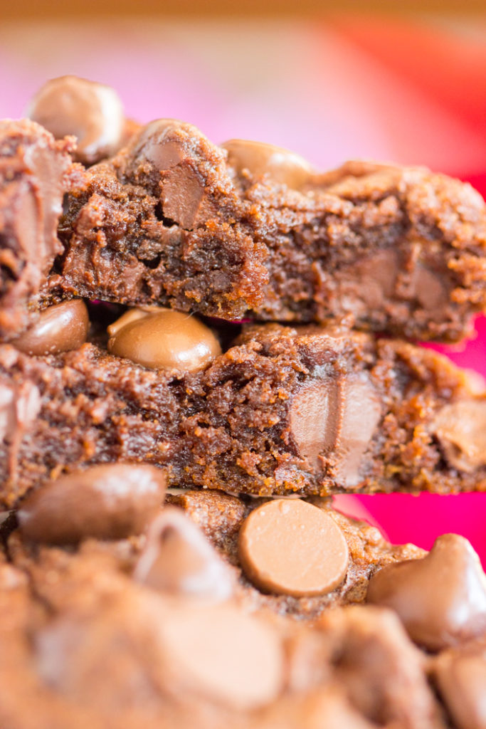 Triple Chocolate Chip Pudding Cookies