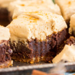 Biscoff Brownies with Cookie Butter Frosting recipe