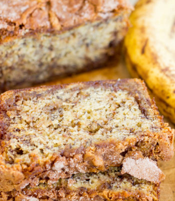 Cinnamon Streusel Banana Bread