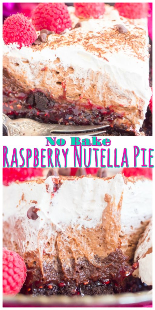 No Bake Nutella Pie