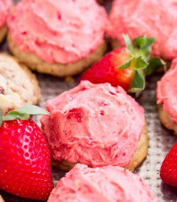 Strawberry Amish Sugar Cookies