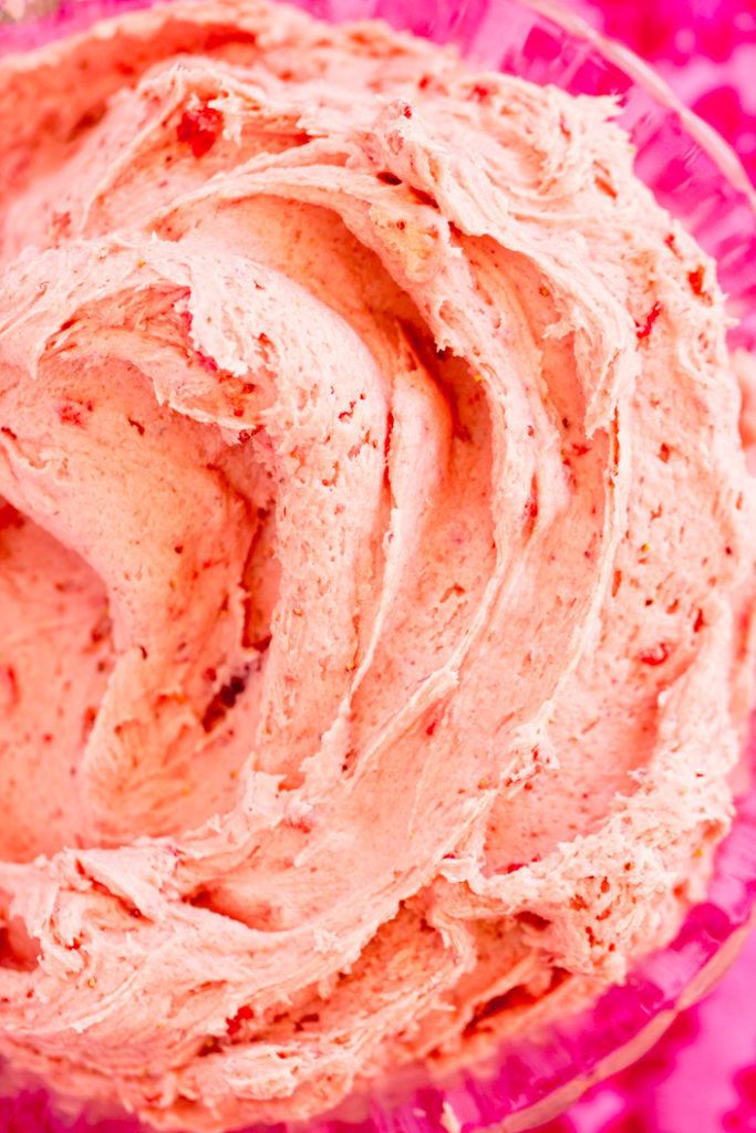 strawberry frosting recipe