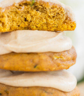Pumpkin Zucchini Cookies