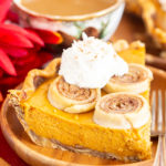 Cinnamon Roll Crust Pumpkin Pie recipe