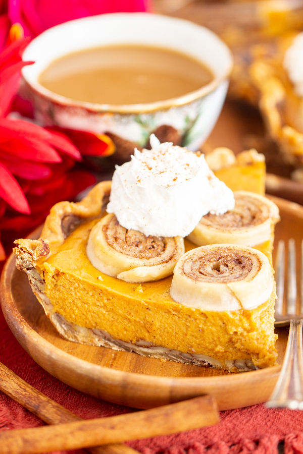 Mima's Best Pumpkin Roll - Crazy for Crust