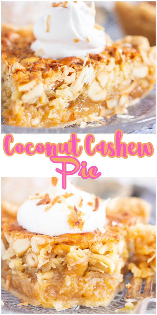 Coconut Cashew Pie 